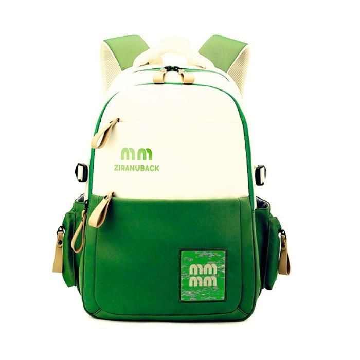 Schoolbags, College ' Cute Large-Capacity Backpacks, Simple Casual Backpacks(Green)