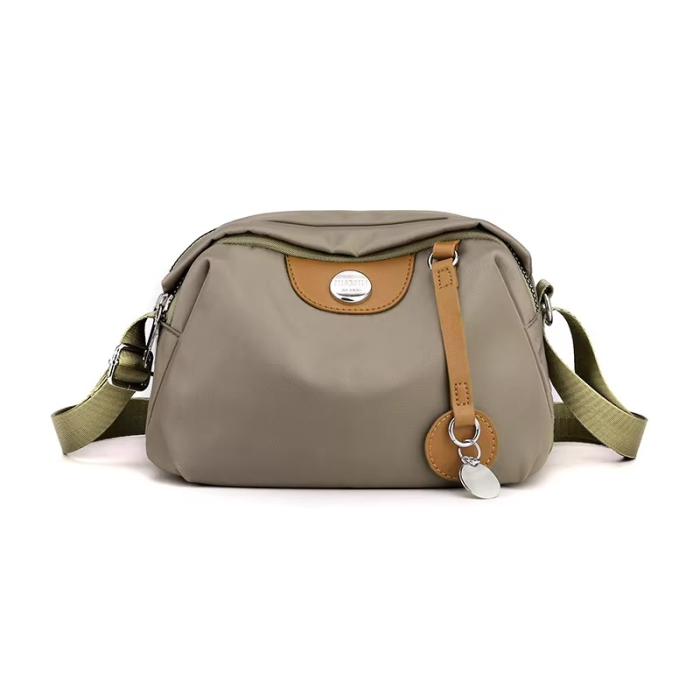 Gelory Casual Travel Waterproof Messenger Bag Trendy Grey 00
